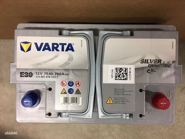 Аккумулятор Varta AGM 70Ah 760A (фото #2)