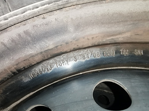4 plekkveljed 16x6,5J + talverehvid KELLY rattakatted HONDA (5 foto / 5)