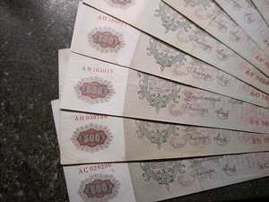 Tsaari Vene 500 rublased 18 tk. 1912 a. (3 foto / 4)