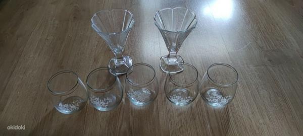 Klaasid 7 tükki. (foto #1)