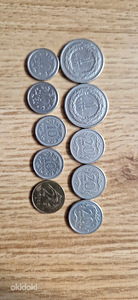 Poola mündid 10 tükki.