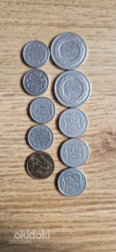 Польские монеты 10 шт. (фото #1)