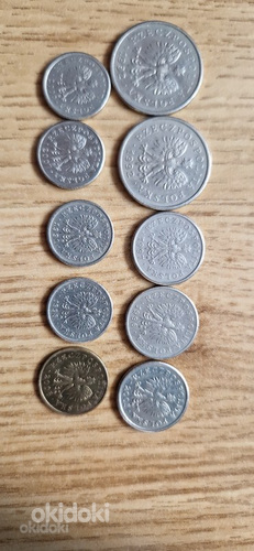 Польские монеты 10 шт. (фото #2)