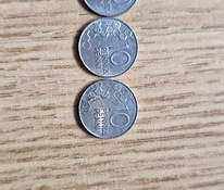Soome pennid 3 tükki.