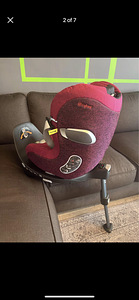 Cybex Sirona Z-i Size passion pink turvatool + isofix base (2 foto / 7)