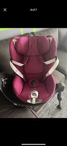 Cybex Sirona Z-i Size passion pink turvatool + isofix base (4 foto / 7)