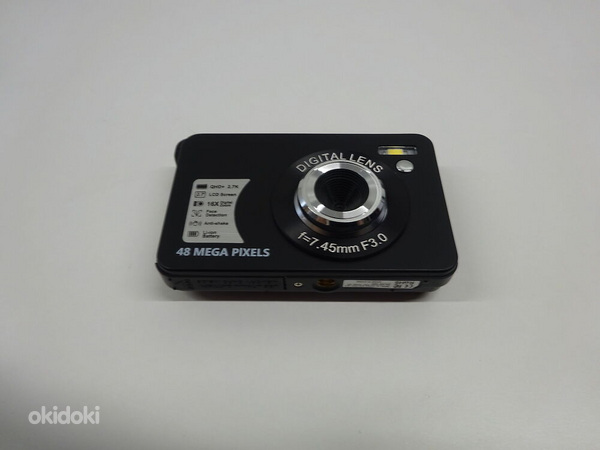 Digi kaamera SINEXE kompaktne foto kaamera SD-kaardiga 48MP (foto #4)