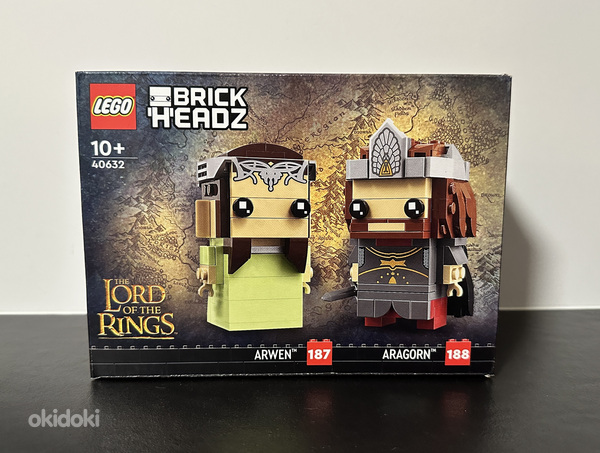 Lego Brickheadz Властелин колец Арвен и Арагорн 40632