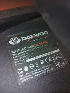 Daewoo kõrgsurvepesur (3 foto / 4)