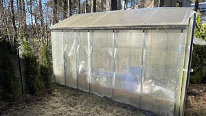 Viilkatusega Kasvuhoone ( 2 x 3.5 m) (1 foto / 4)