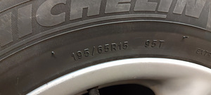 Литые диски 195/65 R15 шины Michelin (6 фото из 8)