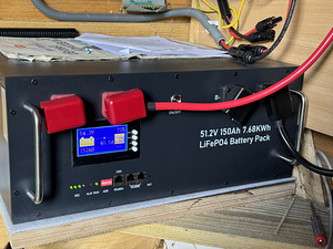 LiFePo4 akupatarei 51v 150ah 7,6kw/h (3 foto / 8)