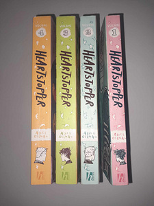 Heartstopper, noorte raamatusari, 4 esimest osa (2 foto / 2)