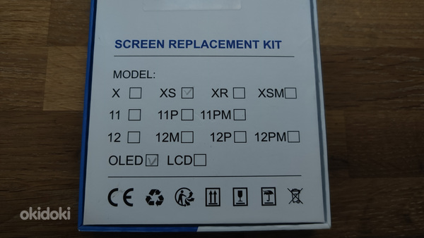 Сменный экран Apple iPhone XS (OLED) (фото #2)