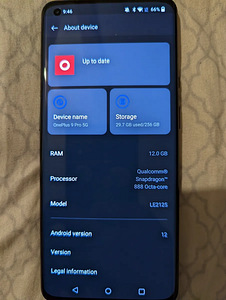 OnePlus 9 Pro 12 256 black (2 foto / 2)