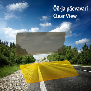 Clear View öö- ja päevavari (day & night visor)