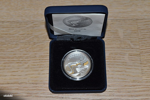 Серебряная памятная монета 10 крон 2010, Vancouveri olümpia