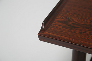 Vintage Danish Executive Rosewood Desk by Arne Vodder (3 foto / 7)