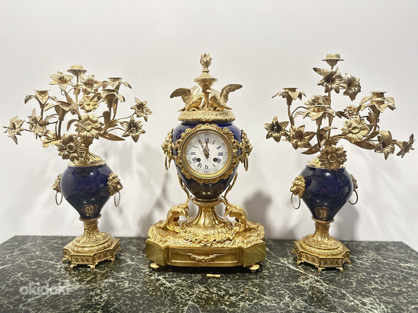 Kell louis xvi stiilis portselanist ja pronksist XIX sajand