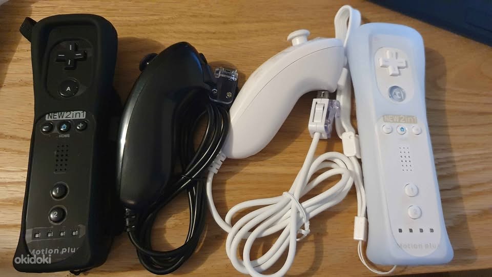 Пульт Nintendo Wii, (Motion Plus Wiimote + Nunchuck) - Tallinn, Пульты ...