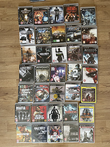 PlayStation 3 + 2 пульта + пульт + PS Portable+35игр (4 фото из 5)