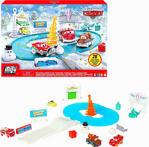 Advent calendar with toys Cars, Cry babies, Toy Mini Brands