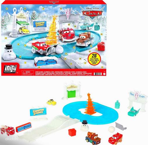 Advent calendar with toys Cars, Cry babies, Toy Mini Brands (фото #1)