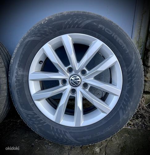 Легкосплавные диски Volkswagen Passat B8 летняя резина (фото #2)