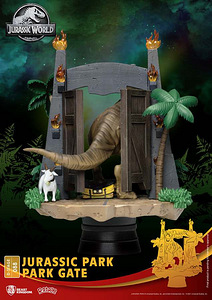 D-Stage Jurassic Park Värav Dioraama - Beast Kingdom (4 foto / 7)