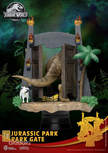 D-Stage Jurassic Park Värav Dioraama - Beast Kingdom (foto #4)