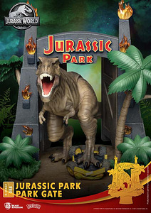 D-Stage Jurassic Park Värav Dioraama - Beast Kingdom (6 foto / 7)