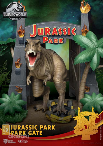 D-Stage Jurassic Park Värav Dioraama - Beast Kingdom (foto #6)