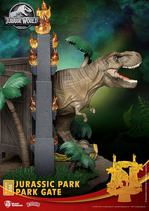 D-Stage Jurassic Park Värav Dioraama - Beast Kingdom (7 foto / 7)