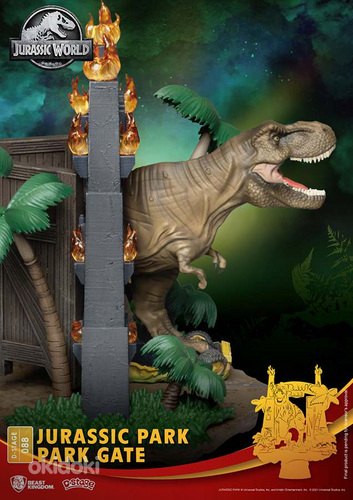 D-Stage Jurassic Park Värav Dioraama - Beast Kingdom (foto #7)