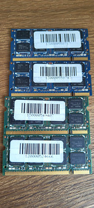 8GB DDR2 sodimm kit 2Rx8 PC2-6400s-666-12 (2 foto / 2)