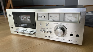 AKAI CS-702D - Stereo kassettmakk (1 foto / 2)