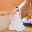 Белоснежное свадебное платье, размер 38-40. (фото #1)