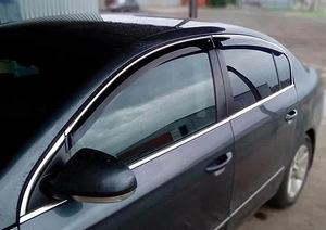 Akna deflektor kroomiga Toyota Avensis 2003-2009 (4 tk) UUS (1 foto / 2)