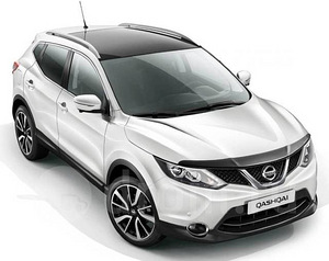 The hood deflector Nissan Qashqai J11 (2013-2020) NEW