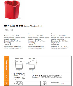MON AMOUR POT design Alex Sacchetti (1 foto / 6)