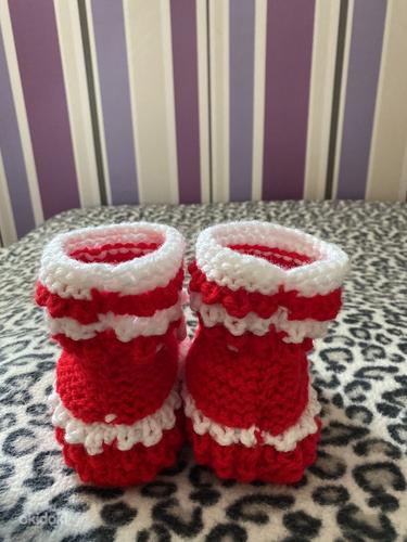 Uus sokid-papud !!! Socks for Baby Girl 6+ months (Hand made (foto #7)