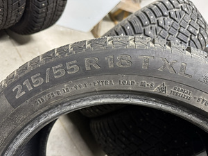CONTINENTAL 215/55 R 18 Mustri sügavus 7 mm! (3 foto / 4)