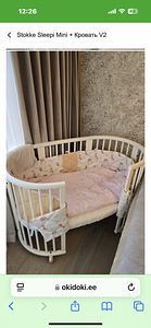Stokke voodi + mini sleepi voodi (2 foto / 10)