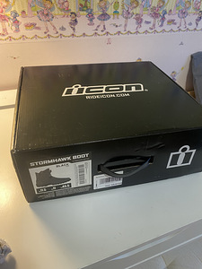 Mootorratta saapad ICON STORMHAWK (5 foto / 8)