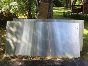 Roostevaba metall plaat 1170 x 2460 mm paksus 2mm 2 tük (2 foto / 4)