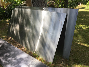 Roostevaba metall plaat 1170 x 2460 mm paksus 2mm 2 tük (4 foto / 4)