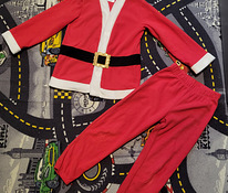 Santa (päkapiku) H&M fliisikostüüm (vaata mõõtud) ~ s 134