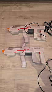 Laser X komplekt — kodune lasertag (3 püstolit + märklaud) (4 foto / 6)