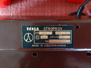 Tesla Stropkov telefon, oranž 1983.a (4 foto / 4)