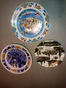 Suveniir taldrikud / Suvenir plates (4 foto / 8)